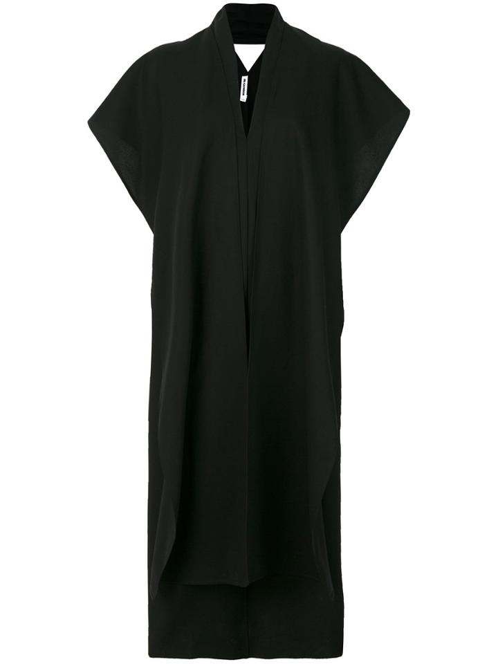 Jil Sander Sleeveless Shift Dress - Black