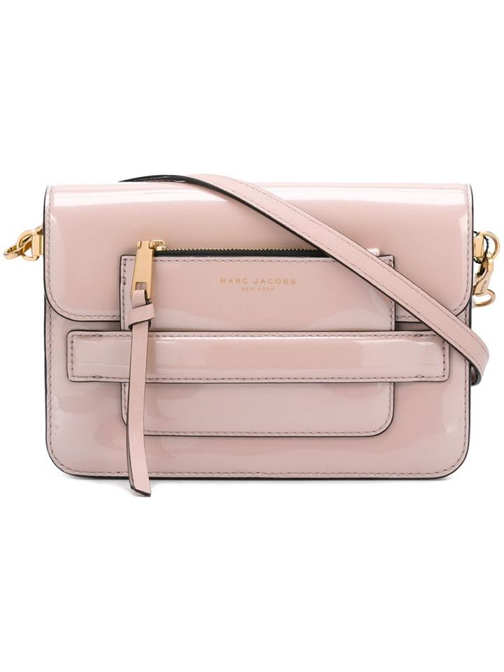 Marc Jacobs Medium 'madison' Shoulder Bag, Women's, Pink/purple, Patent Leather