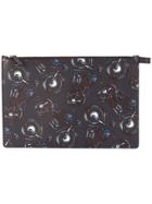 Salvatore Ferragamo Dopp Kit Clutch - Blue