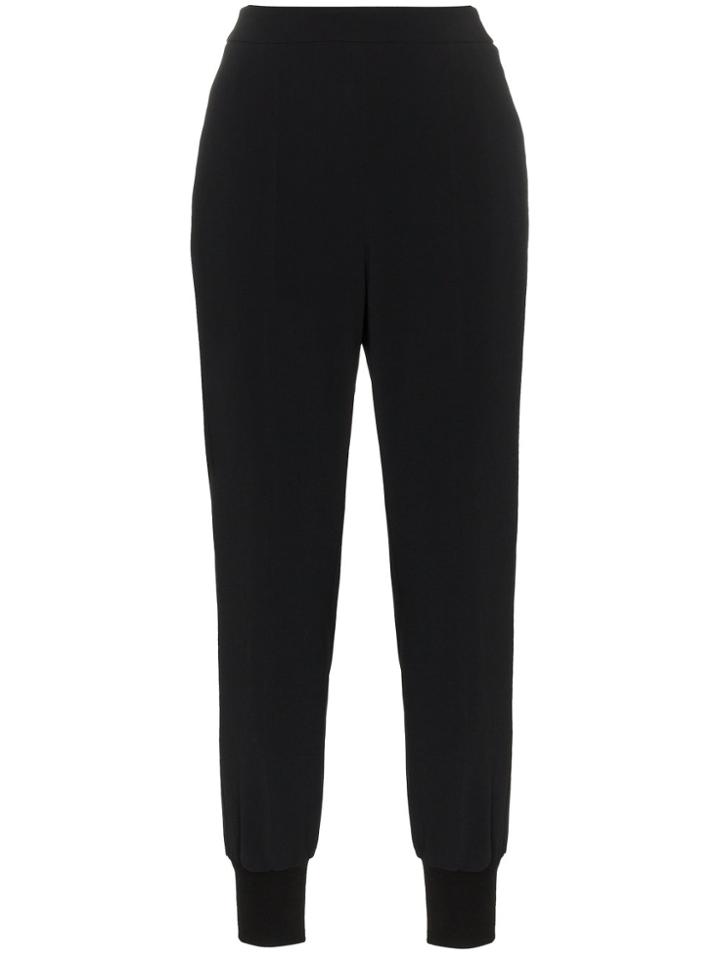 Stella Mccartney Pleat Front Trousers - Black