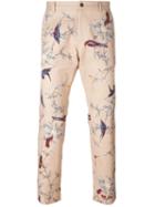 Dolce & Gabbana Bird Print Trousers