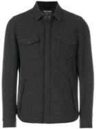 Woolrich Concealed Fastening Shirt Jacket - Grey