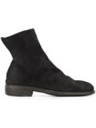 Guidi Lateral Zip Ankle Boots