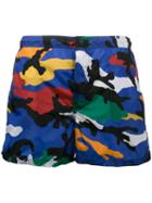 Valentino - Camouflage Swim Shorts - Men - Polyamide/polyester - 48, Polyamide/polyester