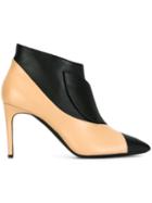 Pollini Panelled Ankle Boots