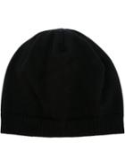 Maison Michel Ajustable Band Beanie Hat, Women's, Black, Wool