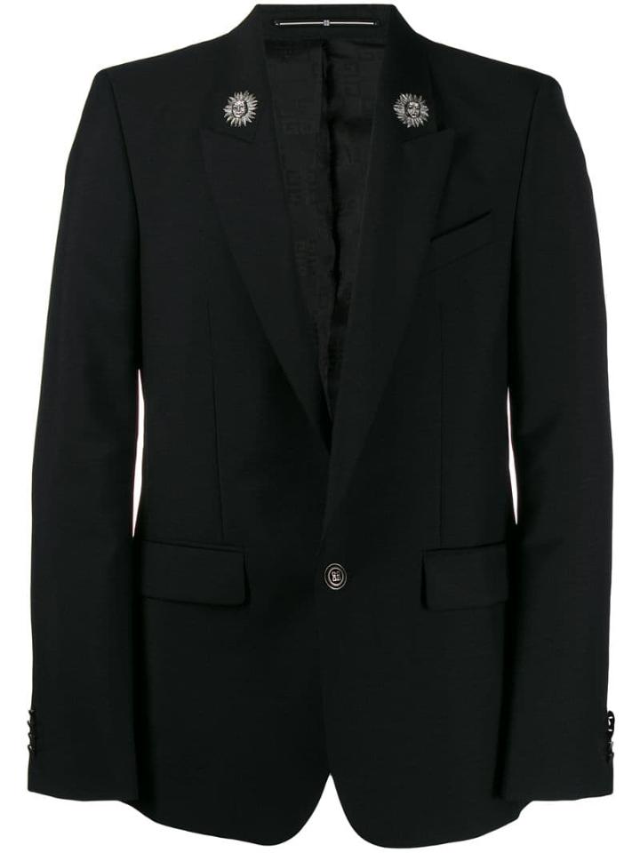 Givenchy Embellished Sun Blazer - Black