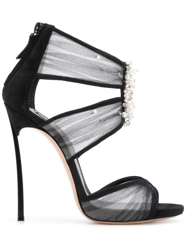 Casadei Casadei 1l231l120hy616 000 Synthetic->polyester - Black