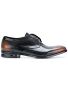 Alexander Mcqueen Faded Laceless Brogues - Brown