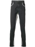 Di Liborio Stripe Detail Skinny Jeans - Grey