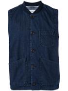 Universal Works Chore Waistcoat, Men's, Size: Small, Blue, Cotton/spandex/elastane