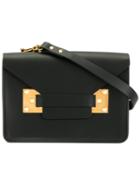 Sophie Hulme - Detachable Strap Crossbody Bag - Women - Leather - One Size, Women's, Black, Leather