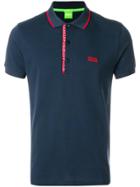 Boss Hugo Boss Embroidered Logo Polo Shirt - Blue