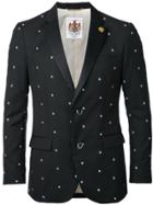 Education From Youngmachines Stars Print Blazer - Black
