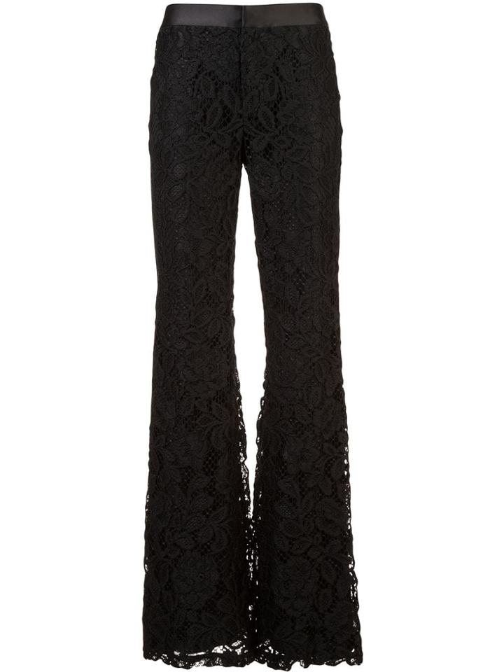 Alexis Nimma Lace Flared Trousers - Black