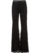 Alexis Nimma Lace Flared Trousers - Black
