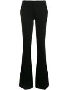 Kiltie Flared Tailored Trousers - Black