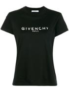 Givenchy Blurred Logo T-shirt - Black