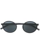 Blyszak - Round Frame Sunglasses - Unisex - Metal (other) - One Size, Black, Metal (other)