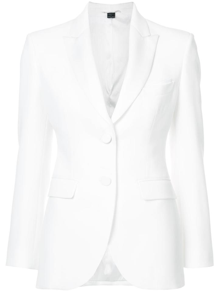Neil Barrett Single Breasted Blazer - White