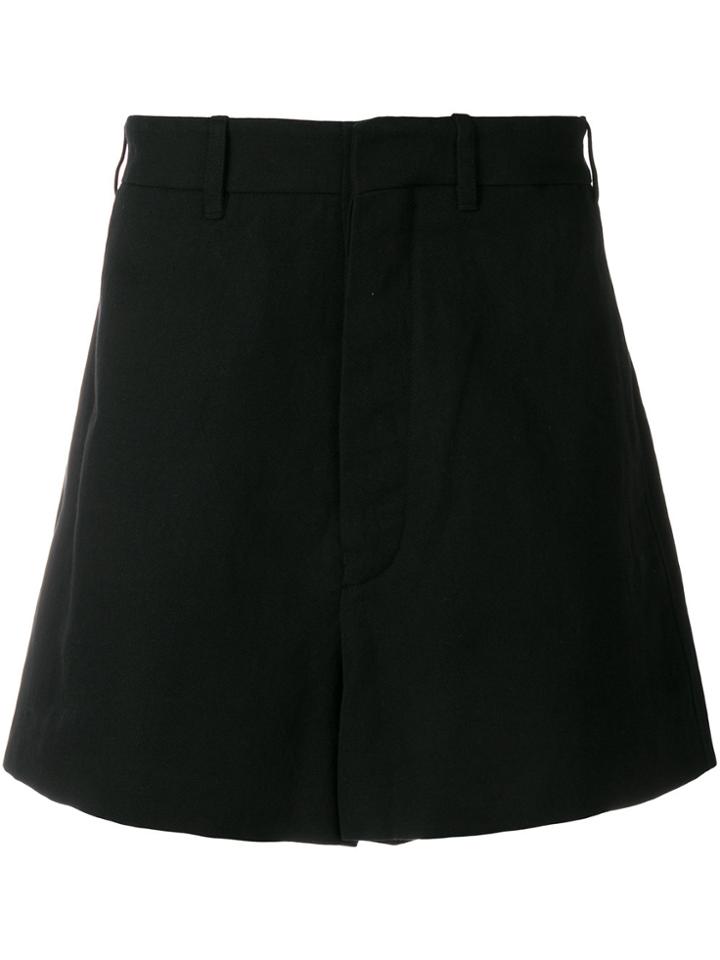 Ann Demeulemeester Tailored-style Shorts - Black