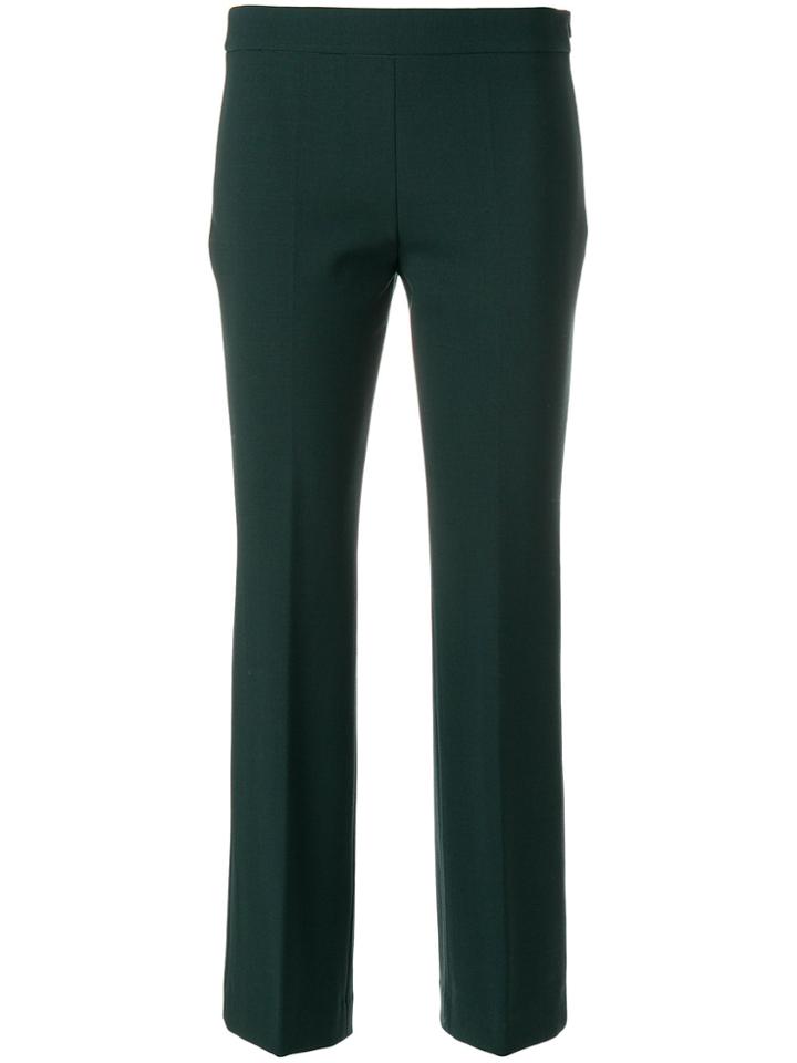 Incotex Cropped Tapered Trousers - Green
