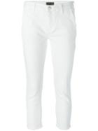 Koral Pari Cropped Jeans, Women's, Size: 27, White, Cotton/polyurethane