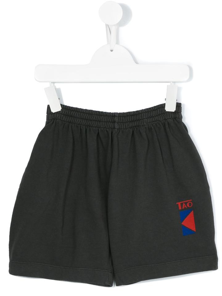 The Animals Observatory Gardener Kids Bermudas, Toddler Boy's, Size: 4 Yrs, Black