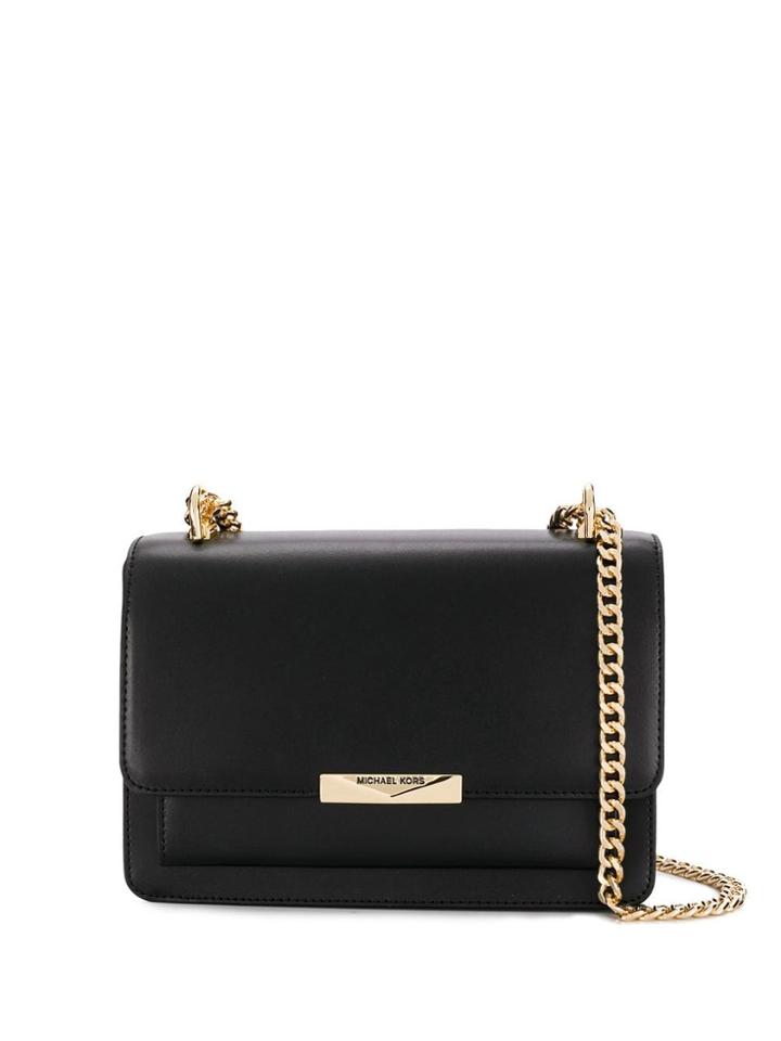 Michael Michael Kors Jade Chain Shoulder Bag - Black
