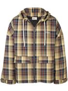 Drôle De Monsieur Plaid Jacket - Neutrals