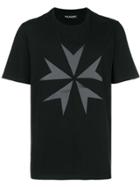 Neil Barrett Star Print T-shirt - Black