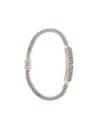 John Hardy Classic Chain Diamond Bracelet - Silver