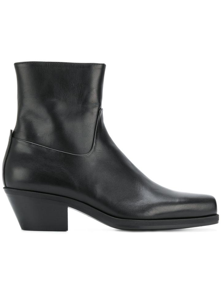 Misbhv Cuban Heel Iggy Boots - Black