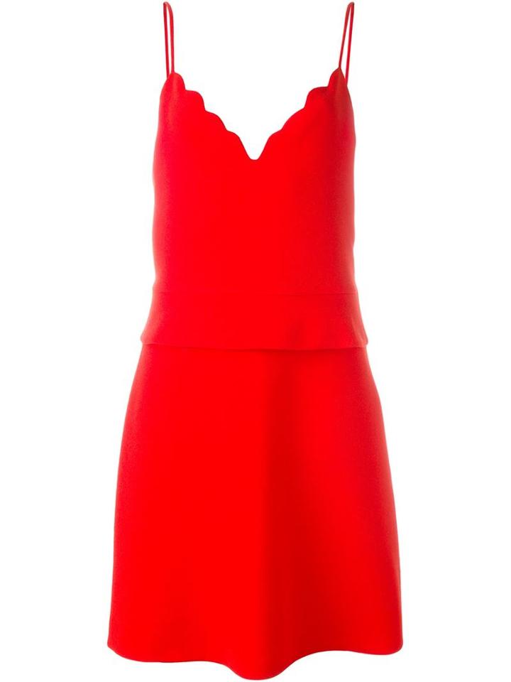 Carven Scalloped Cami Dress