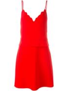 Carven Scalloped Cami Dress