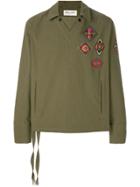Saint Laurent Embroidered Tunic - Green