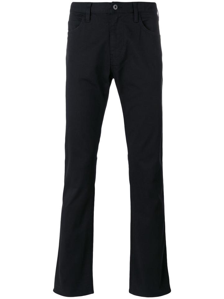 Armani Jeans Slim-fit Jeans, Men's, Size: 30/32, Black, Cotton/spandex/elastane