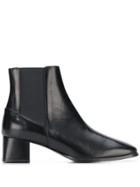 Atp Atelier Altea Square-toe Ankle Boots - Black