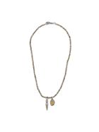 Bottega Veneta Claw Pendant Necklace - Metallic