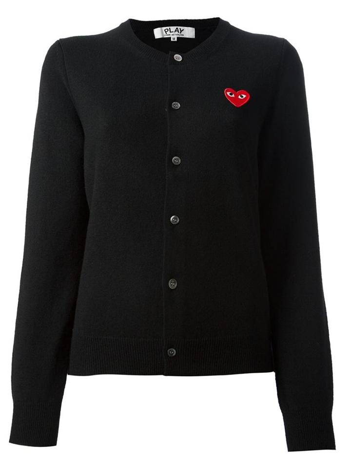 Comme Des Garons Play 'play' Cardigan