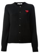 Comme Des Garons Play 'play' Cardigan