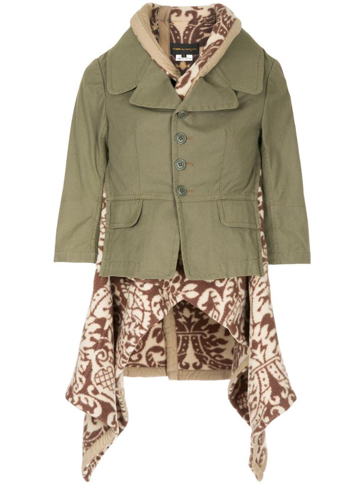 Comme Des Garçons Vintage Military-style Jacket - Green