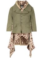 Comme Des Garçons Vintage Military-style Jacket - Green