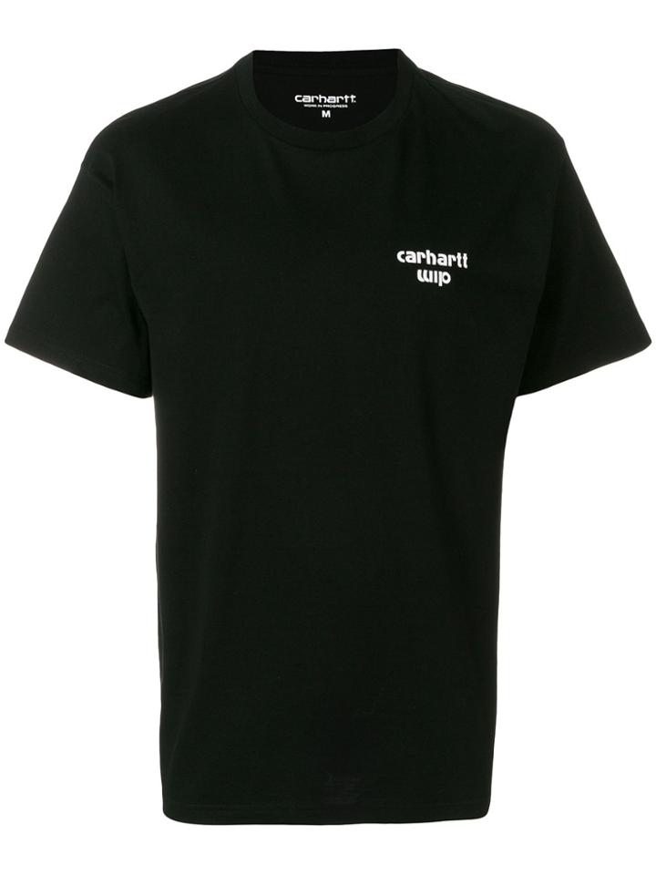 Carhartt Logo Short-sleeve T-shirt - Black