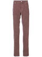 Jacob Cohen Straight Leg Trousers - Pink