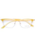 Tom Ford Eyewear Square Frame Glasses - Metallic