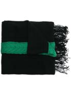 Diesel Knit Scarf - Black