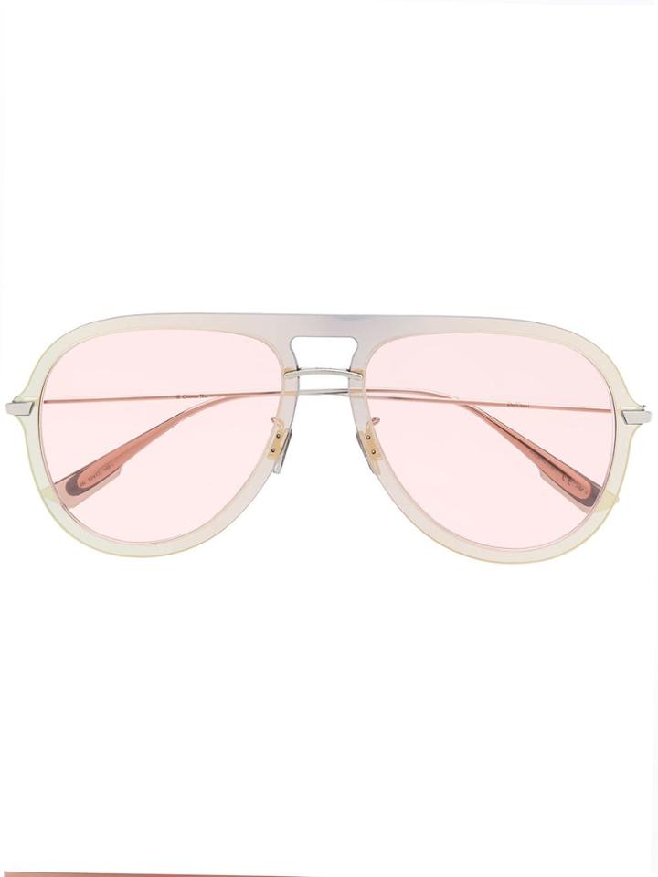 Dior Eyewear Diorutlime1 Sunglasses - Metallic