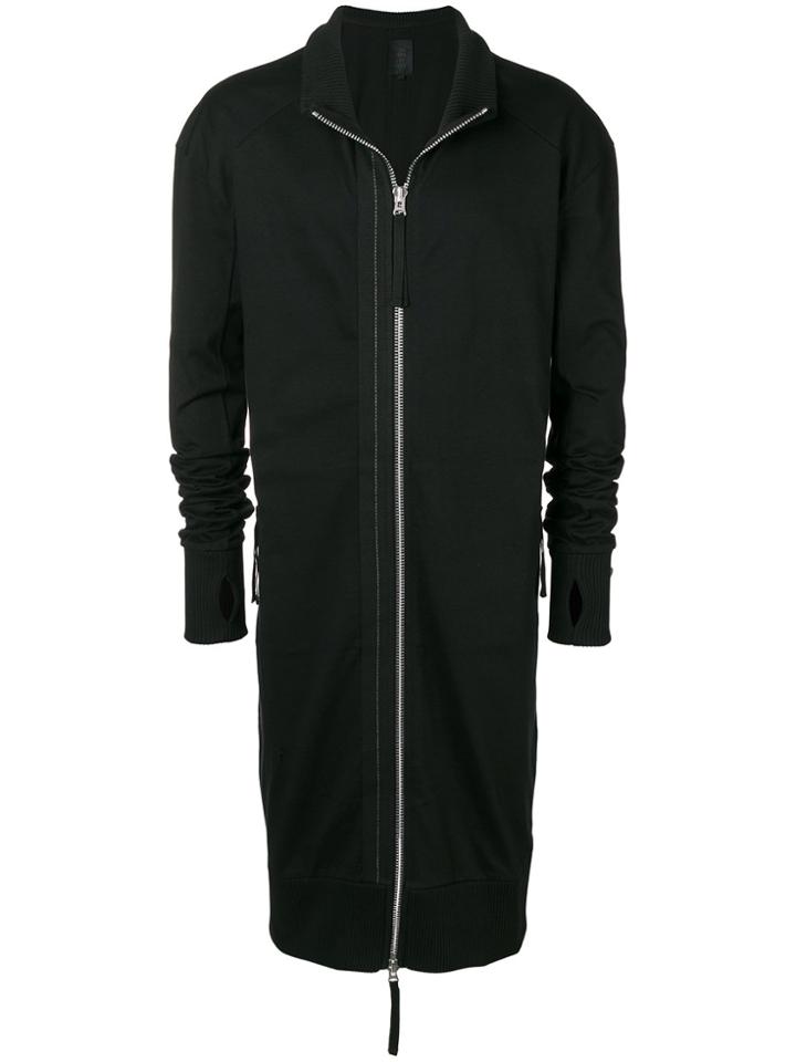 Thom Krom Long Zipped Sweatshirt - Black