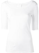 Kristensen Du Nord - Scoop Neck T-shirt - Women - Cotton - 2, White, Cotton